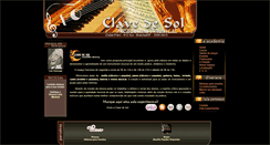 Desktop Screenshot of clavedesolmusical.com